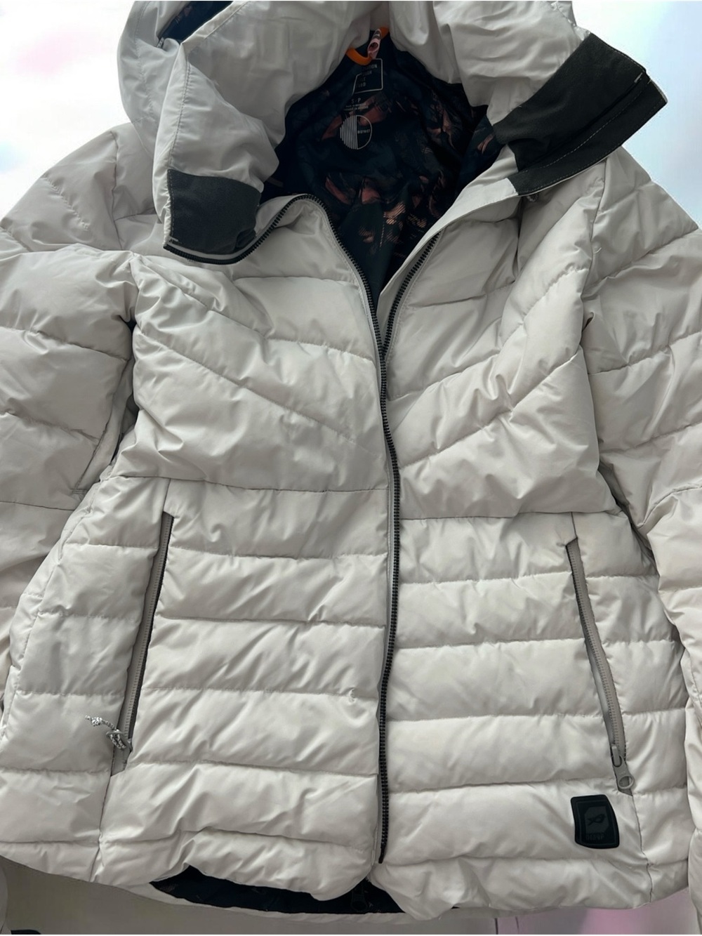 Orage Black and White Ski Jacket